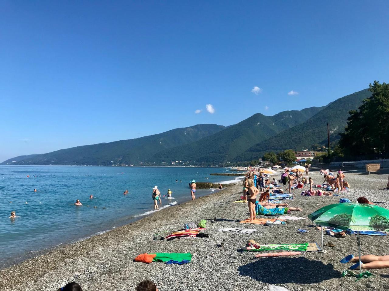 Частный Дом У Моря 加格拉 外观 照片